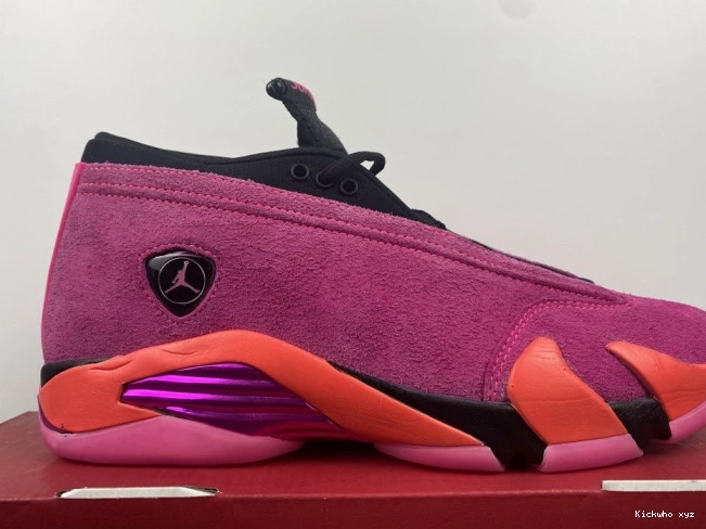 DH4121-600 (W) Retro Pink 14 Jordan Shocking Low 0822